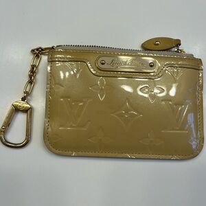 Louis Vuitton Cream Key Pouch